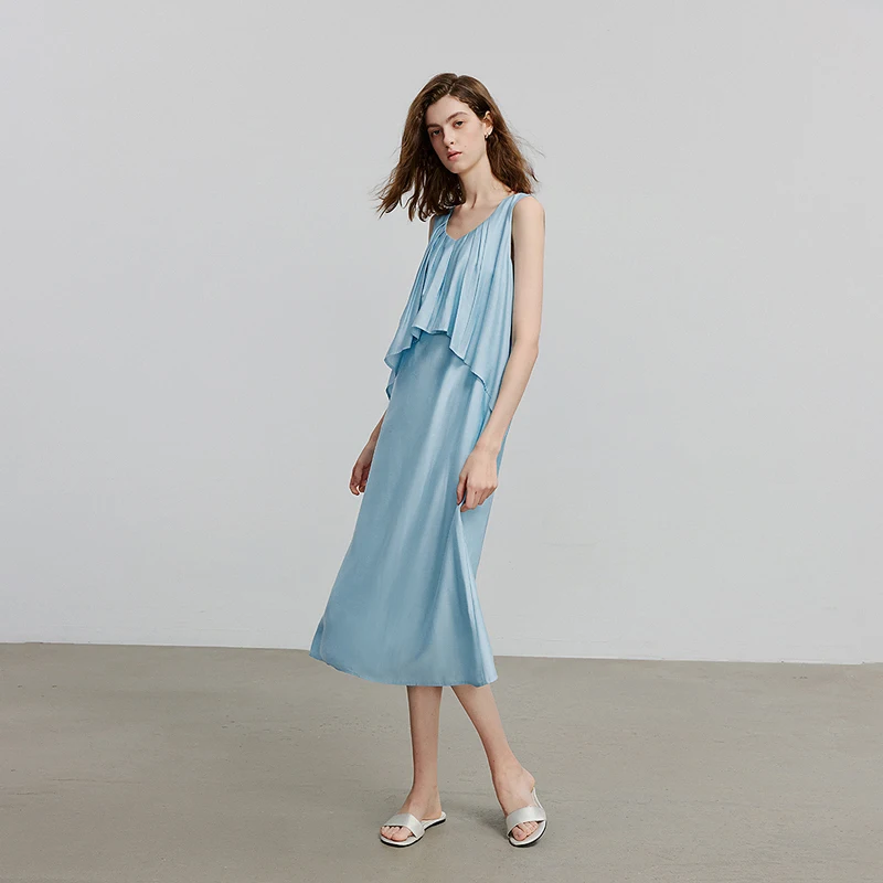 TOYOUTH فستان نسائي 2025 صيف جديد قصير الأكمام فست...