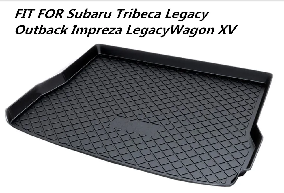 

5D Rear Trunk Tray Liner Cargo Pad Mats 100% Fit For Subaru Tribeca Legacy Outback Impreza LegacyWagon XV