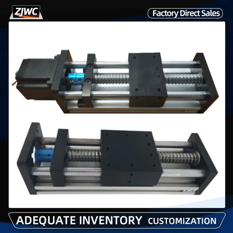 Hochpräzises GGP 50 mm 100 mm Kugelumlaufspindel 1204 1605 1610 Gleitschiene Linearführung Bewegtisch-Aktuatormodul 3D-Drucker XYZ – Detail 19