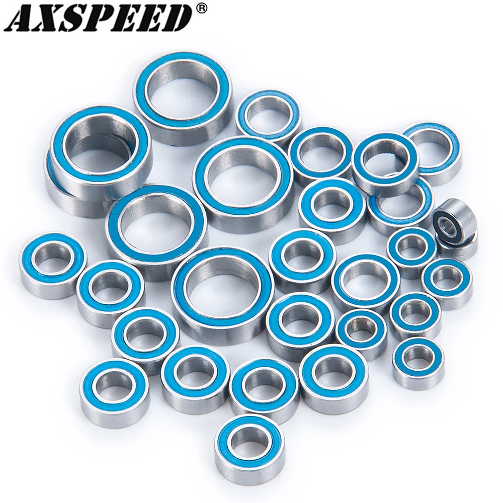 

Набор синих шариковых подшипников YEAHRUN, 30 шт., для осевых UTB18 каприа 1/18, неограниченные запасные части для гоночных багги