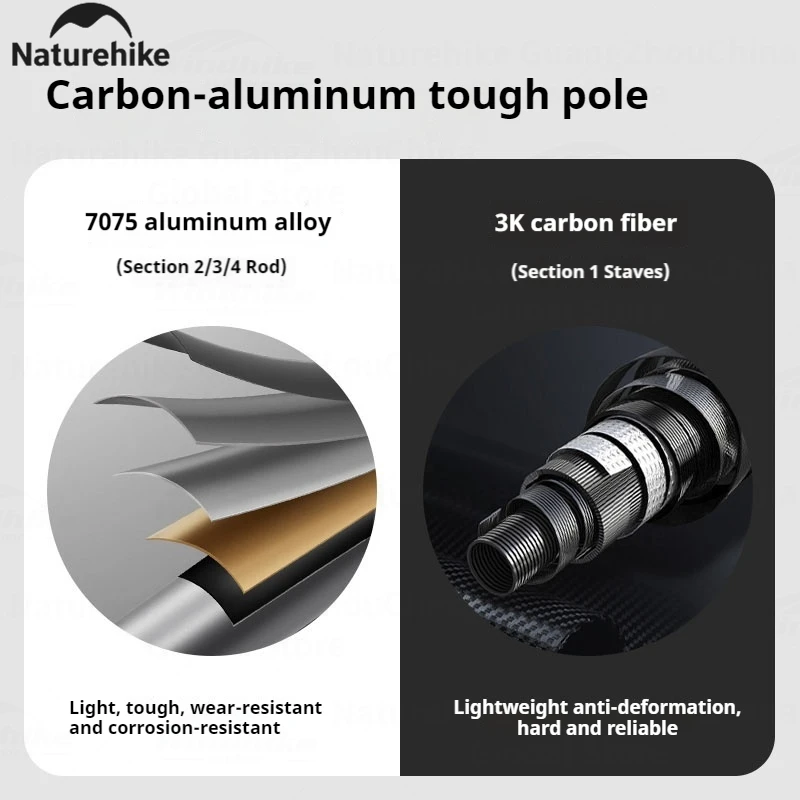 Naturehike Ultralight Trekking Pole 3