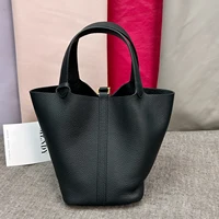 MENDY Women Bags Handbags Bucket Bag Real Leathe Fashion Tote Bag Genuine Leather Luxury Desginer Big Size Large Lady Hand Bags - Image 5