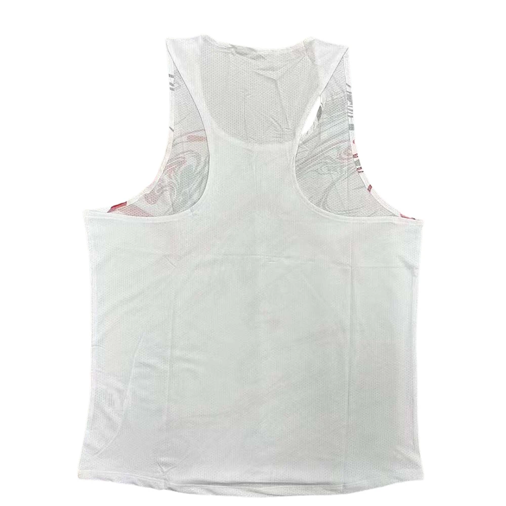 Athletics Running Vest Tank Top close-up seam