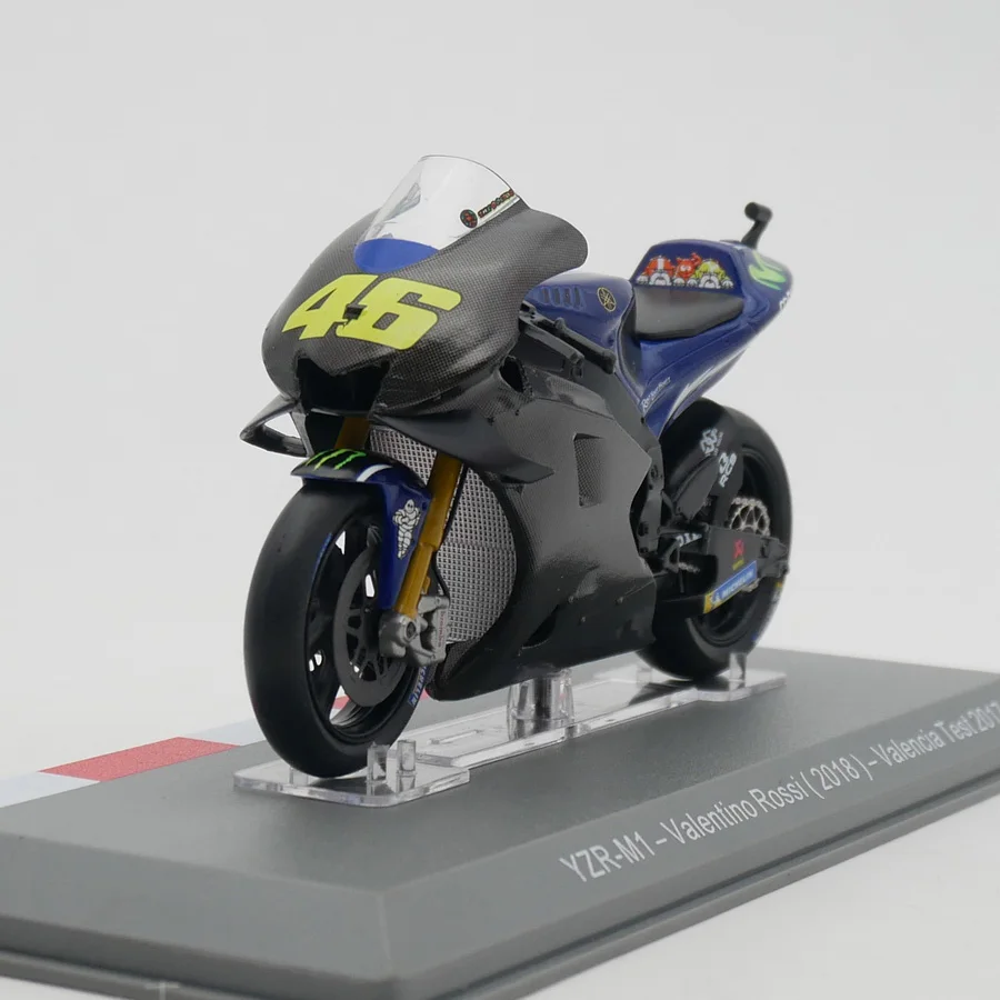 

IXO 1:18 Scale Diecast Alloy GP 2018 YZR-M1 Motorcycle Toys Cars Model Classics Adult Collection Souvenir Gifts Static Display