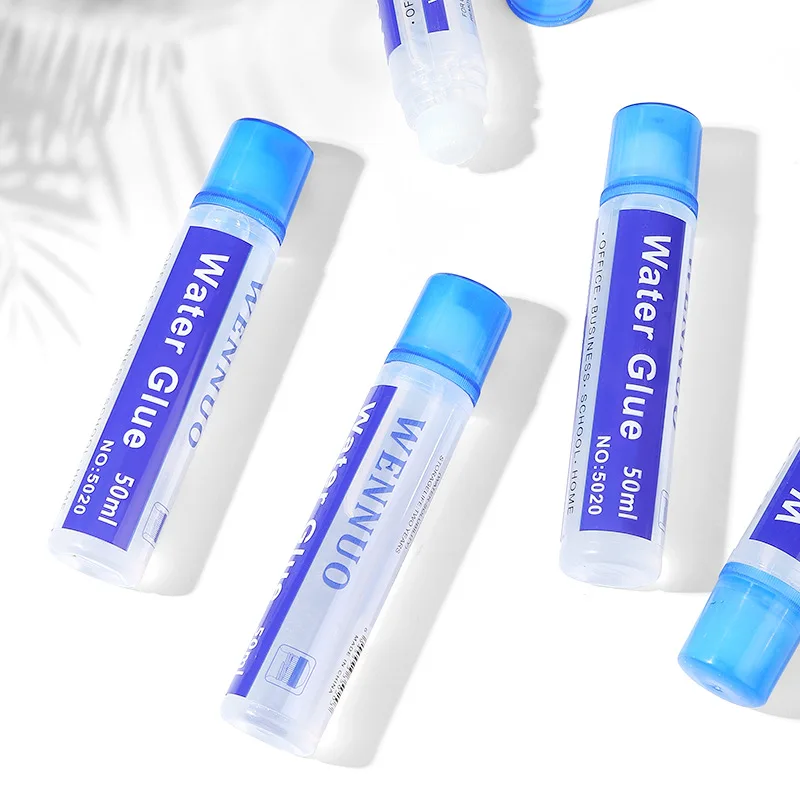 물 접착제 만들기 종이 공예 도구 50ml, 학교 사무실 공급 크리에이티브 학생 문구 수제 액체 투명 접착제