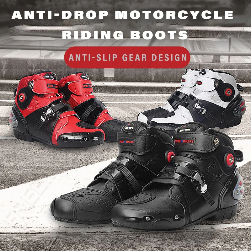 Motorcycle Botas Men's Boots Moto Hombre Enduro Motocross Boot Chuteira Campo Profissional Professional Field Boots motorcycle boots,mens shoes,motorcycle shoes