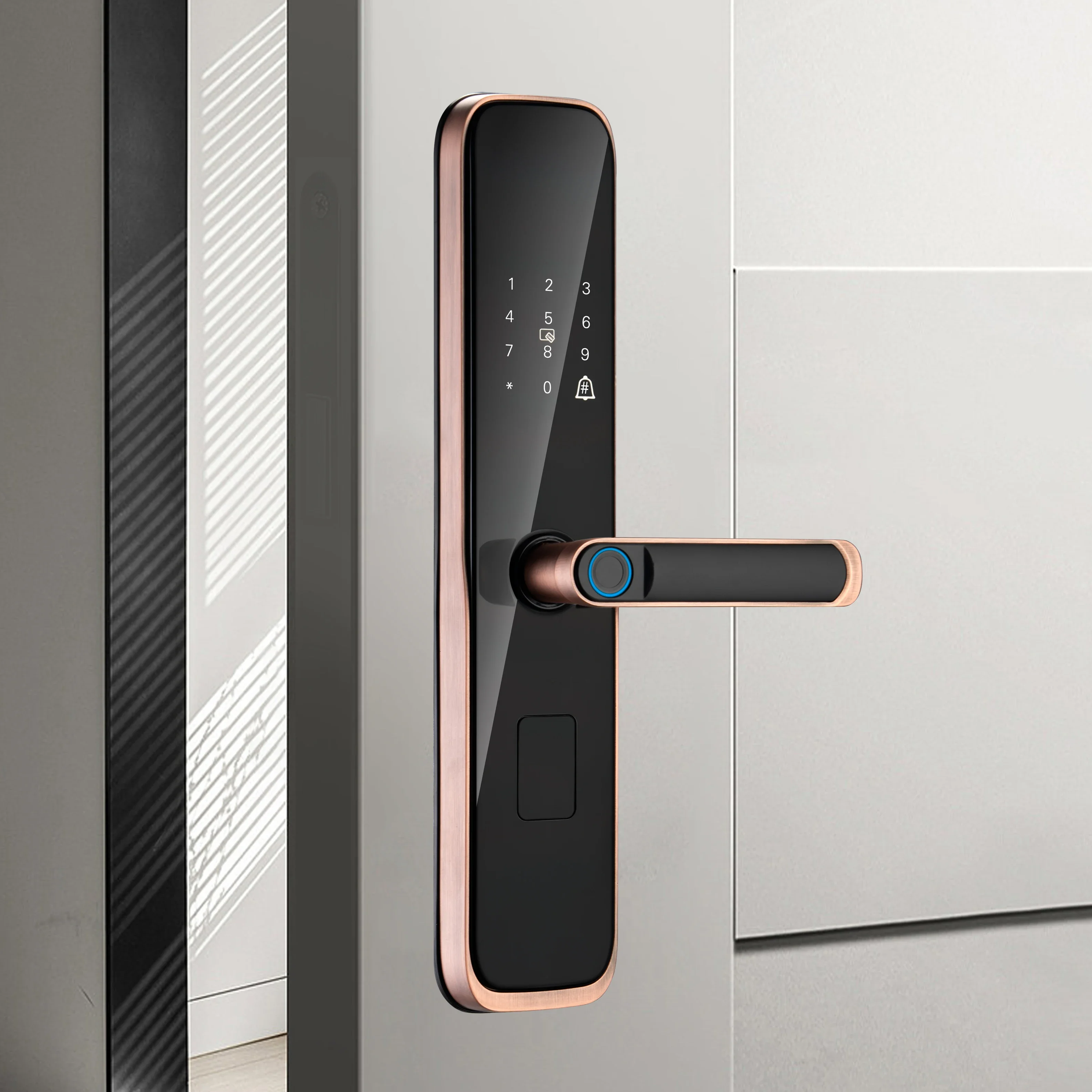

Visual intercom cat eye intelligent lock P8 PLUS