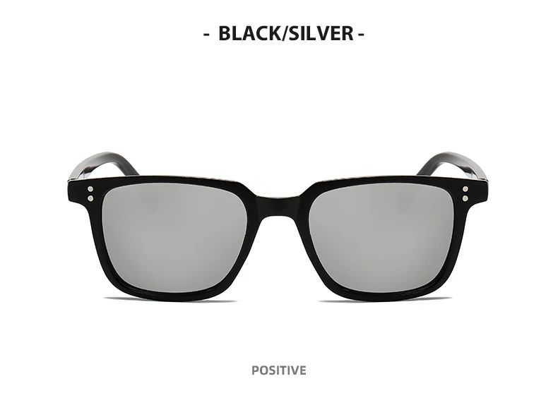 Kleine Sonnenbrille mit quadratischem Rahmen, modische Persönlichkeit, Retro, neue Sonnenbrille, Herren-Business-Casual-Sonnenbrille – Detail 13