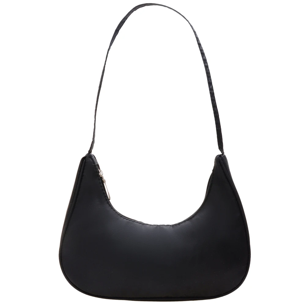 MLB Underarm Bag Summer High-End Feeling Niche White Crescent Bag Shoulder  Handbag Small Bag : Women's Handbags