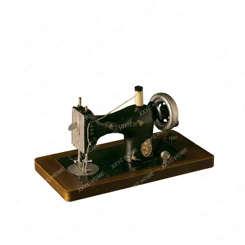 

Sewing Machine Model Props Decoration Bar Restaurant Clothing Store Window Nostalgic Decoration