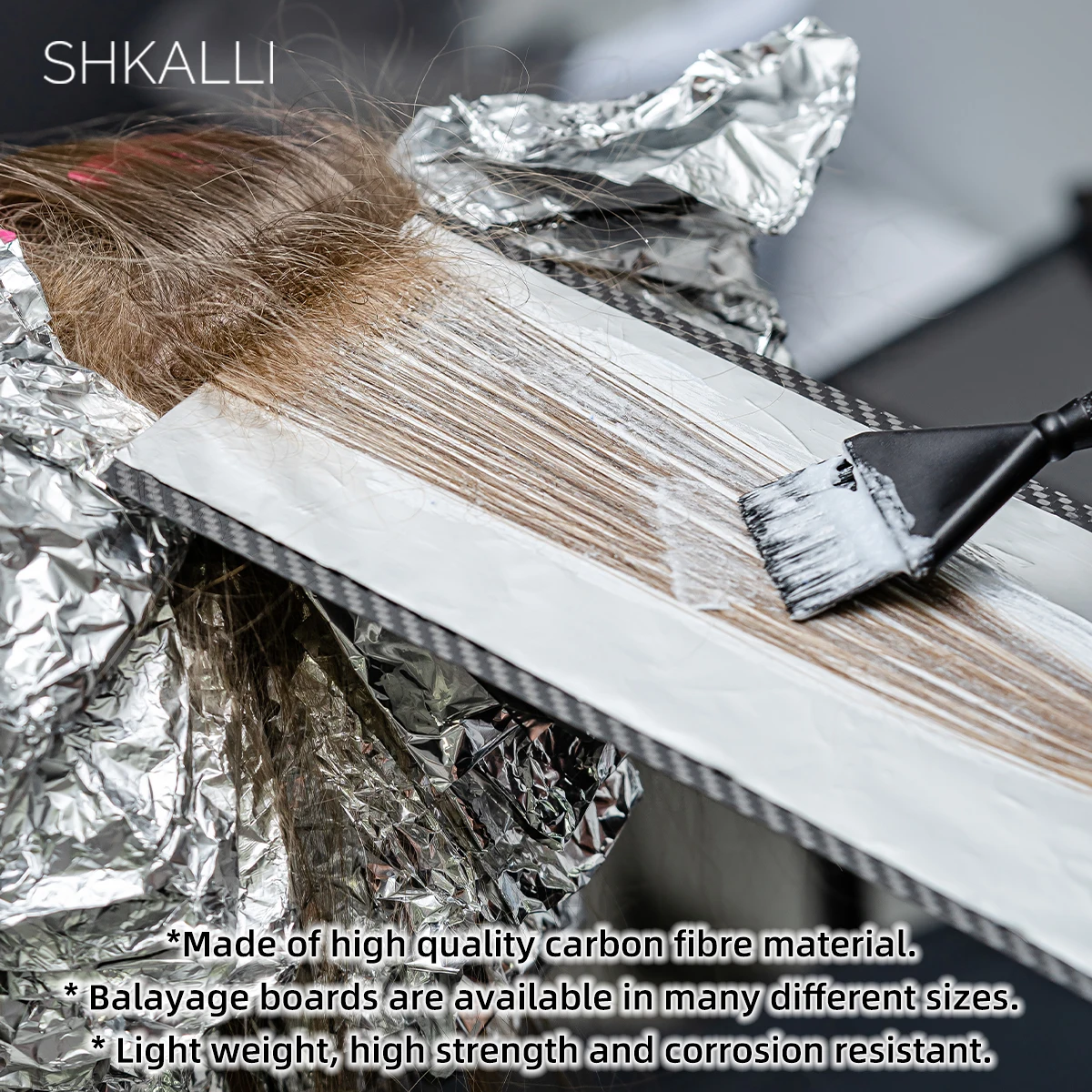 Professional Carbon Fiber Balayage Board for Barber Hairdresser Design Styling Tools Accessories and Hair Coloring Dyeing Board 5
