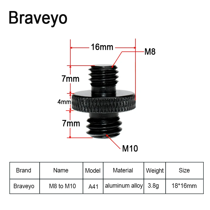 범용 1/4 3/8 M4 M5 M6 M8 M10 M12 카메라 변환 나사 삼각대 모노 포드 볼 헤드 마운트 어댑터 사진 나사