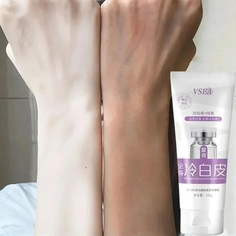 Body Whitening Cream Private Parts Underarm Legs Knee Bleach Lotion Inner Thigh Intimate Dark Remove Melanin Brighten Skin Care 4