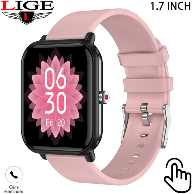 Sports Smart Watch Men Temperature Fitness Smartwatch Women Blood Pressure Digital Watches For Android iOS Weather Bracelet