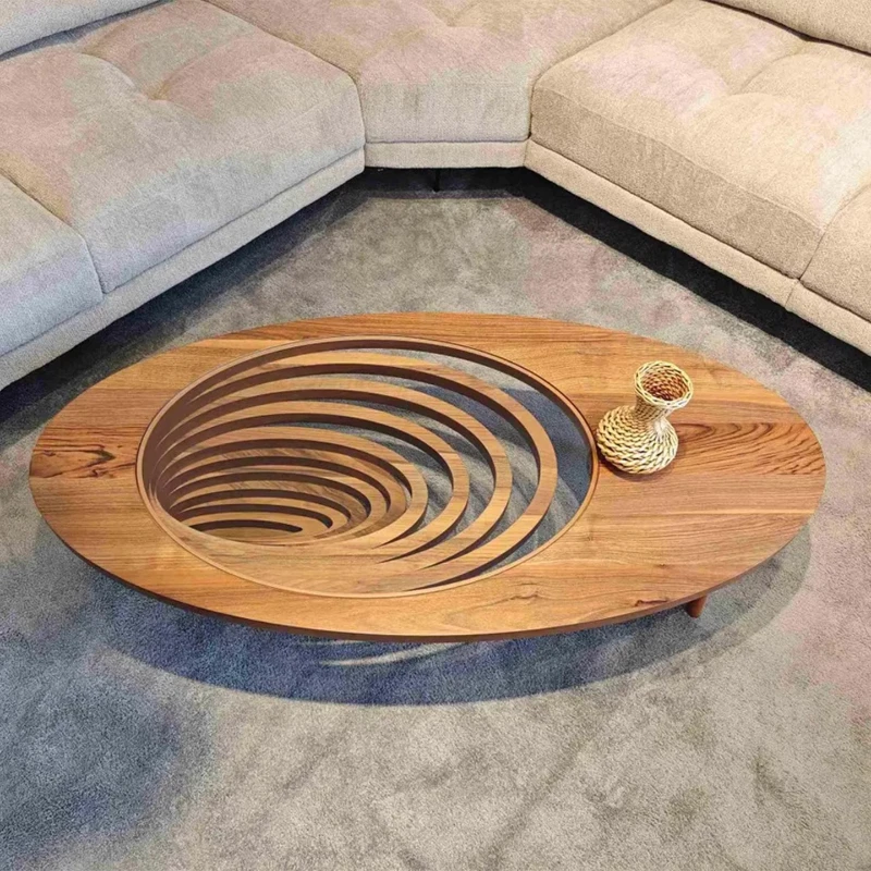 Luxury Solid Wood Designer Coffee Table 2
