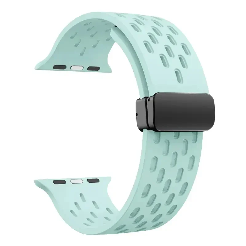 Universal Magnetic Silicone Watch Strap - Premium Adjustable Replacement Band
