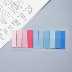 Transparent Sticky Note Sheets - Clear Bookmark Pads for School and Office Stationery (200sheets)