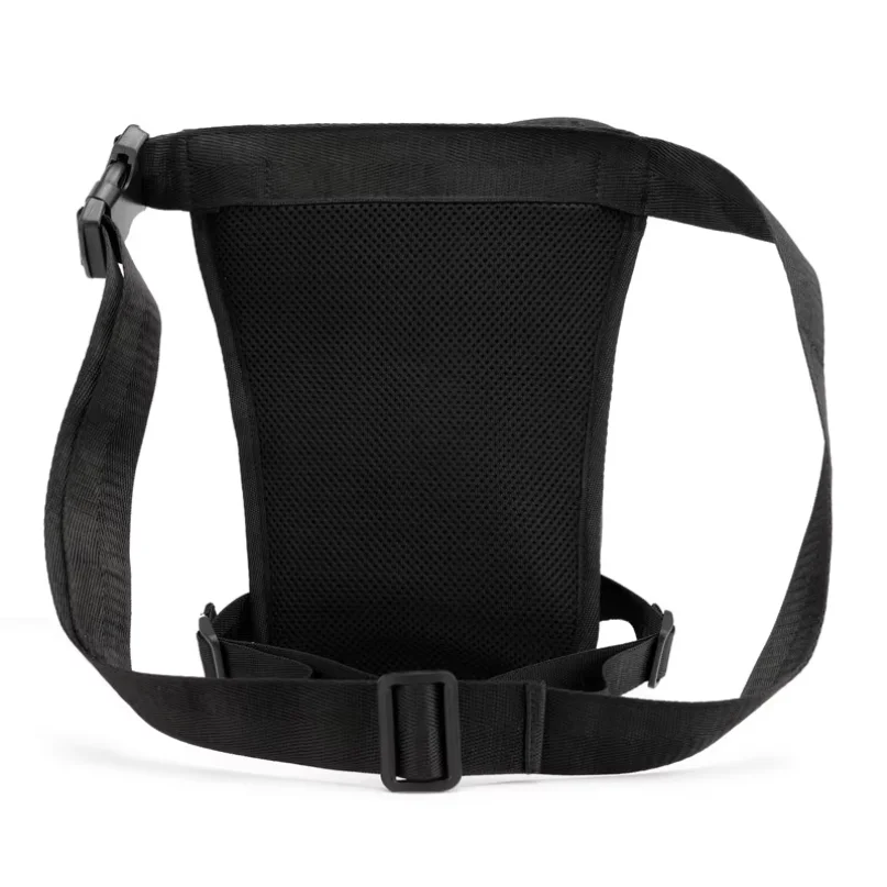 Nuova Borsa a Gamba in Nylon da Uomo, Marsupio da Moto Casual, Borsa a Tracolla da Coscia, Marsupio da Uomo, Borsa a Cintura, Stile Cafe Racer - immagine 5