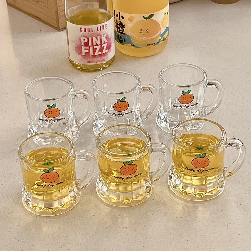 Soju sake glasses Tasting glass cute mini soju sake glass Instagram style suitable for home business party and bar