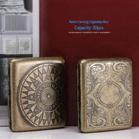 20Pcs Capacity Constantine Cigarettes Case Storage Box Open-Close Style Portable Smoking Cases 2