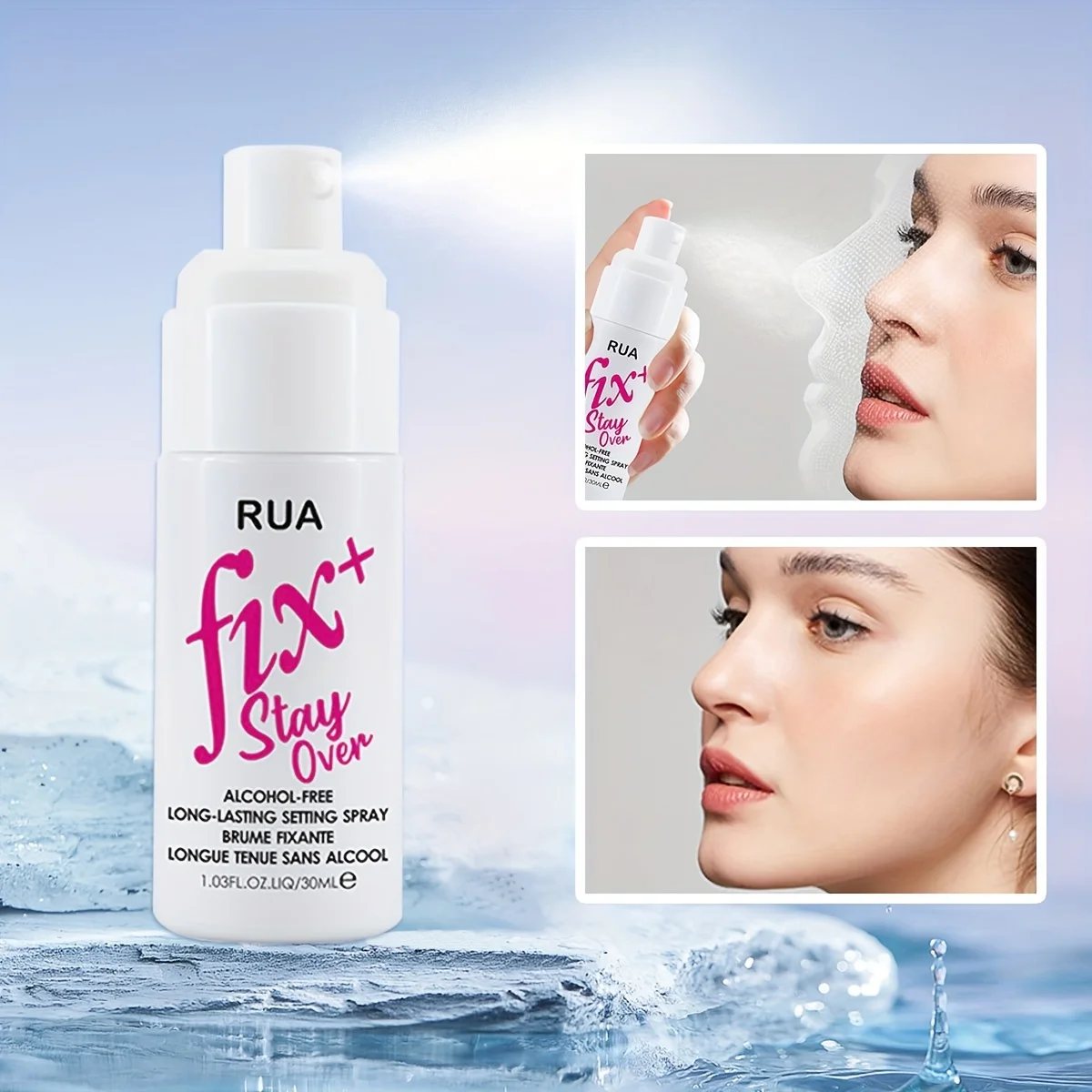 Setting spray Lasting setting Oil control waterproof and sweat free moisturizing quick setting makeup setting spray