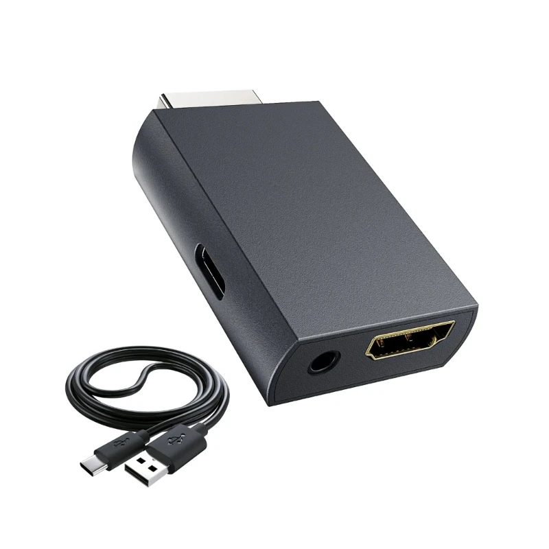 

Консоль преобразователя высокого разрешения YYDS 480i/480p/576i с выходом 3,5 мм