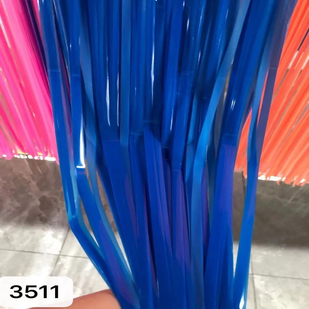 4 Neon-Lametta-Vorhänge – Je 1x2 M, Leuchtet Im Dunkeln, Für Partys, Fotohintergründe, Geburtstag & Hochzeit