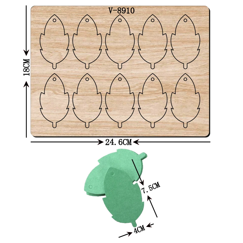 

New card Wooden Dies Cutting Dies Scrapbooking /Multiple Sizes /V-8910