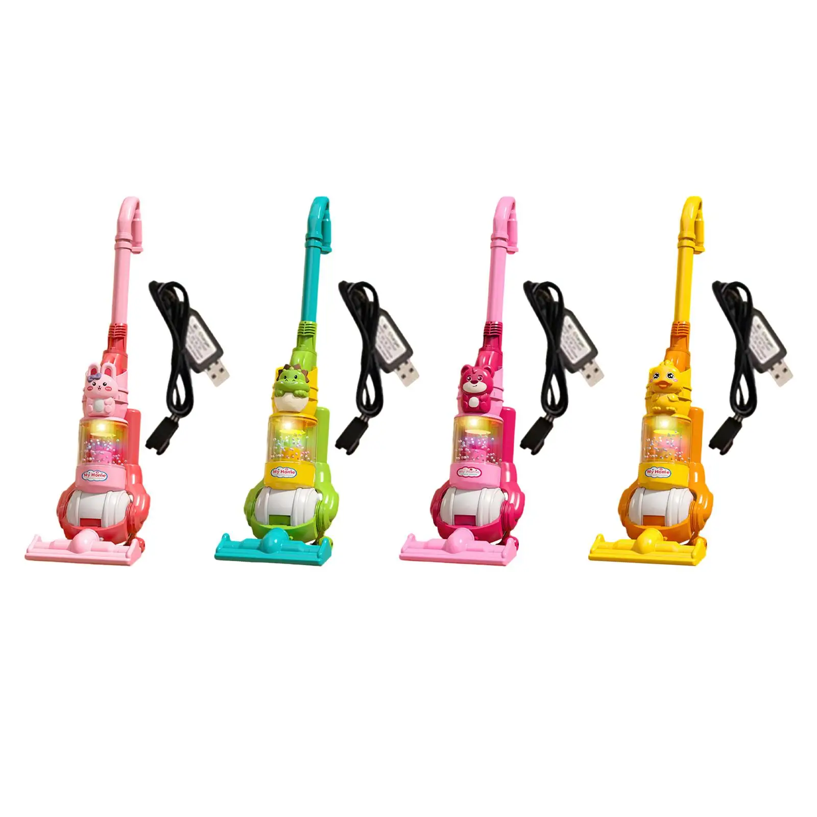 

Kids Vacuum Cleaner Interactive Toy Educational Kids Toy Realistic Role Play Household Toys for Children Boys Girls Gift