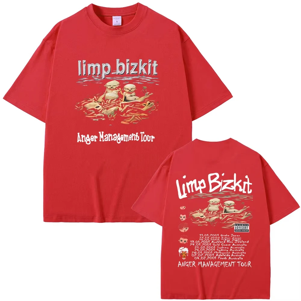 Limp Bizkit Anger Management Tour Graphic T Shirt Tour Tee Back