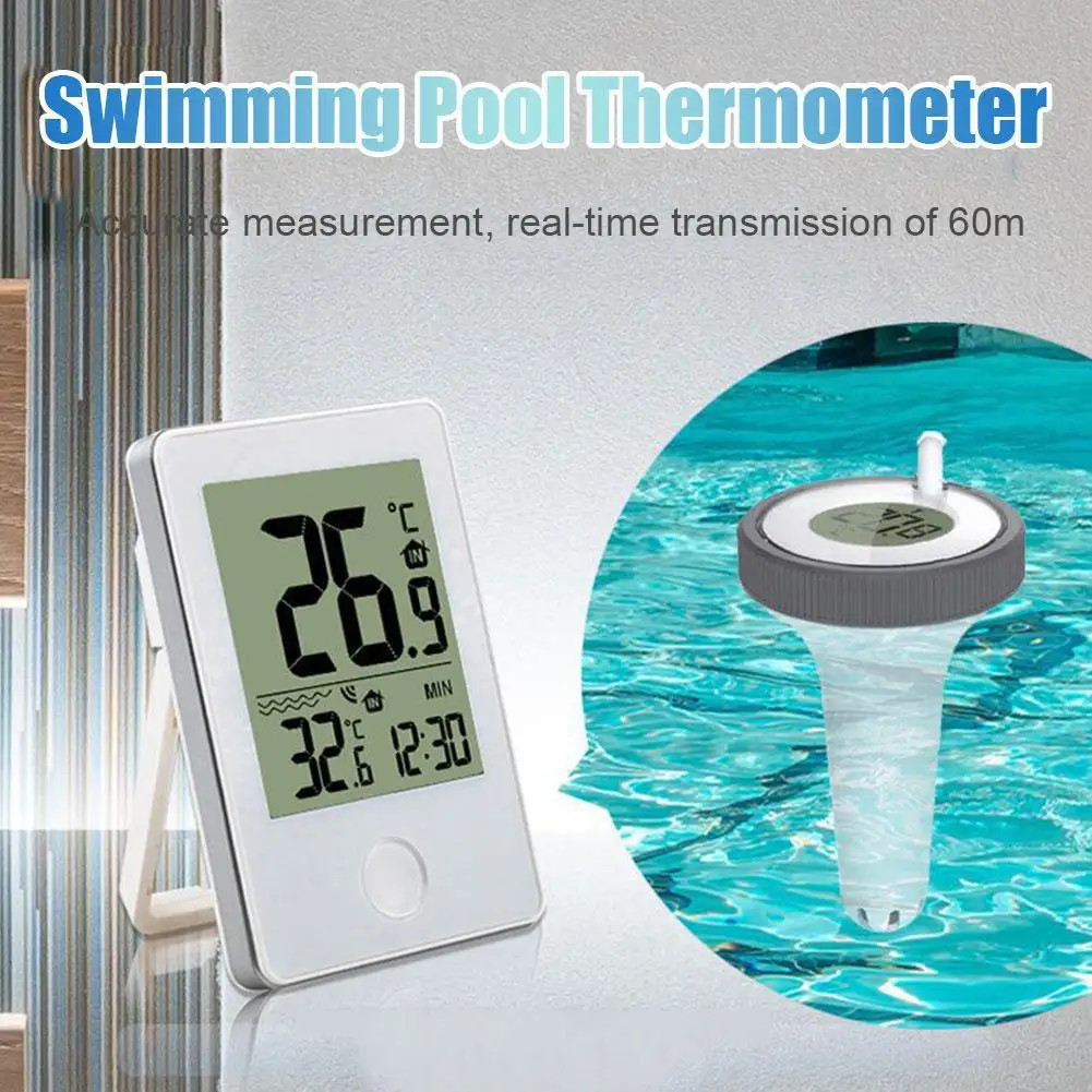 

Swimming Pool Thermometer Floating Digital Outdoor Floating Thermometers For Swimming Pool Bathrooms,aquarium And Sinks U6t7