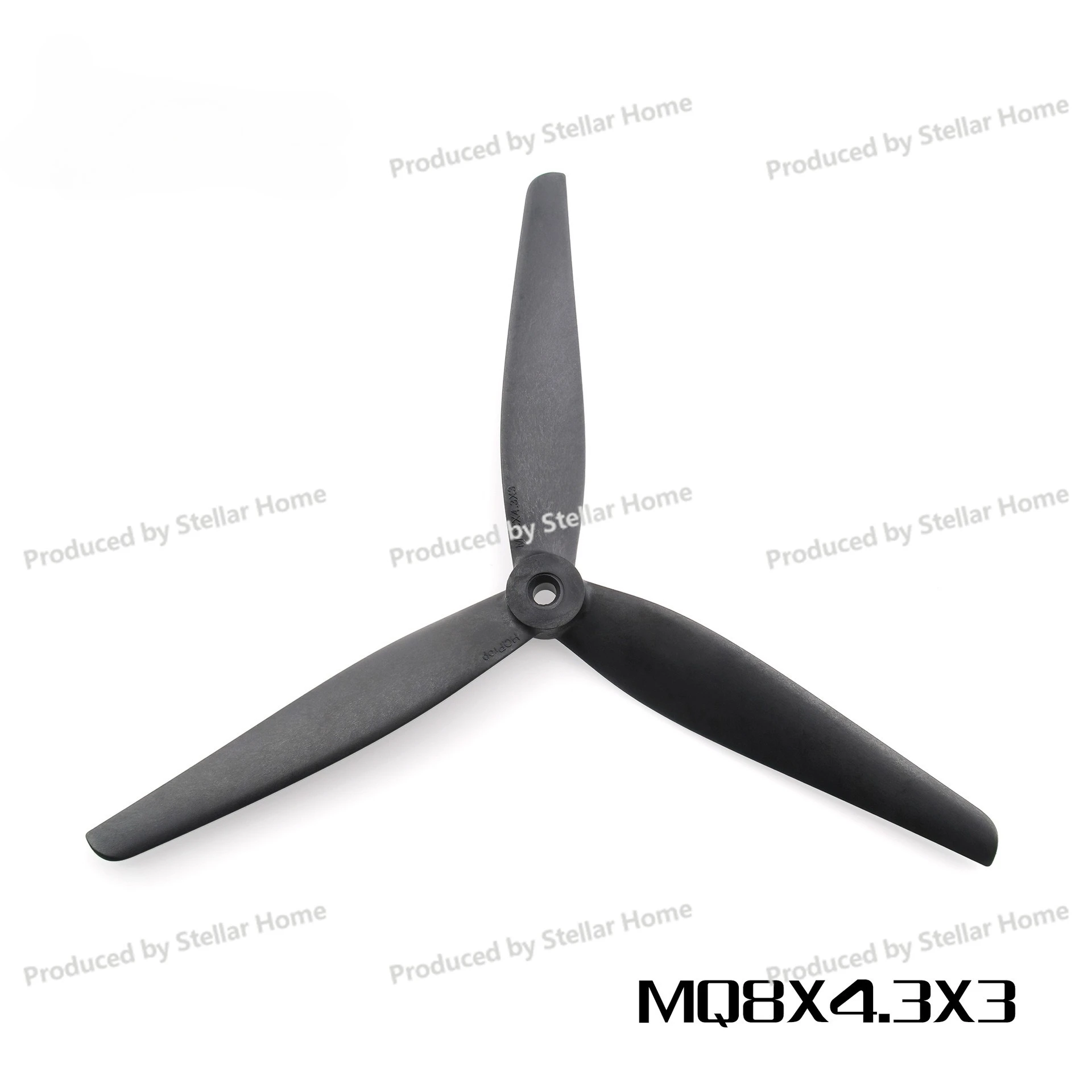 HQProp 7인치/8인치/9인치/10인치/13인치/15인치용, 나일론, 3엽 프로펠러, 크로싱 머신 블레이드