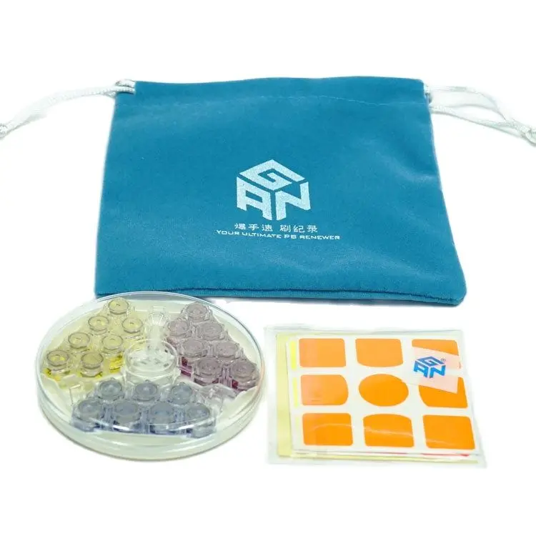 Hot Selling Original Gan Cube adjustment Tools Spring GES velvet bags
