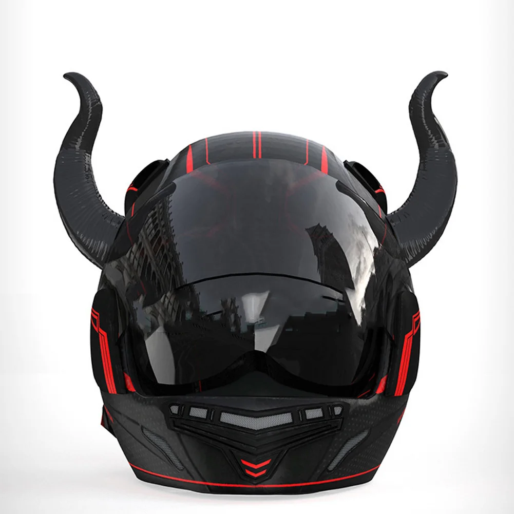 Biker Helmet Add-ons 2 Pack 2-Pack Motorcycle Helmet Devil Horns | Easy  Stick-on ABS Plastic Horns For Bike Helmets Decoration Helmet Horns