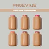 PAGE VINE Pocket Blush Stick Lip & Cheek Hydra Stick Highlighter Brightens Natural Hydrated Skin Creamy Blusher Cosmetics Makeup 4