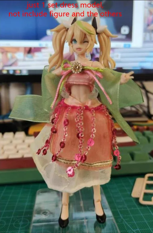 

1/12 Scale Female Soldier Dress Model for 6'' Dolls Figma