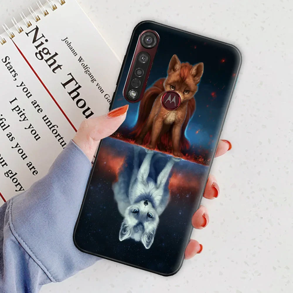 Sleek TPU Matte Soft Protective Case for Motorola Moto G8 Series