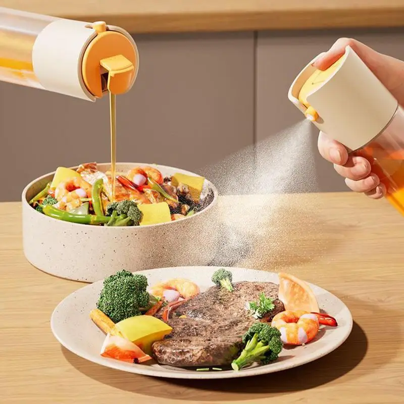 Aelga Olivenöl-Spender – Glasflasche Mit Automatischem Edelstahl-Ausguss, Tropffrei & Spülmaschinengeeignet