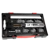 Portable Handheld Plastics Welding Machine Panel Crack Repairs Kit Thermal Cutting Hot Stapler Repairing Tool Set with LED Light 1
