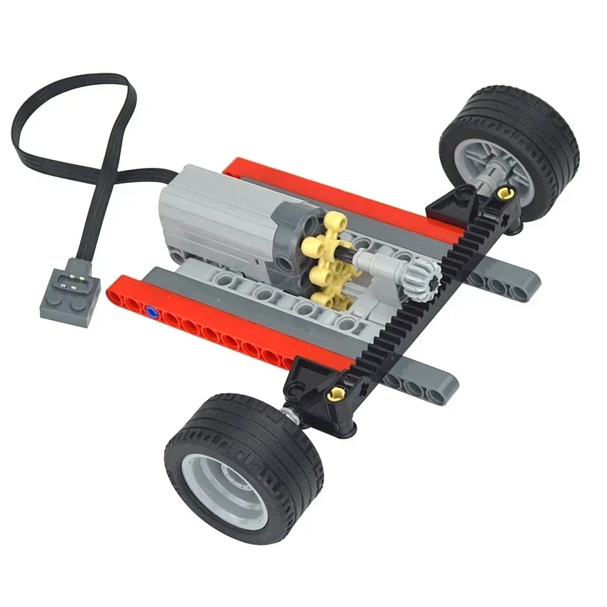 High-Tech Drive Car Suspension & Steering System Building Kit Toy Brick