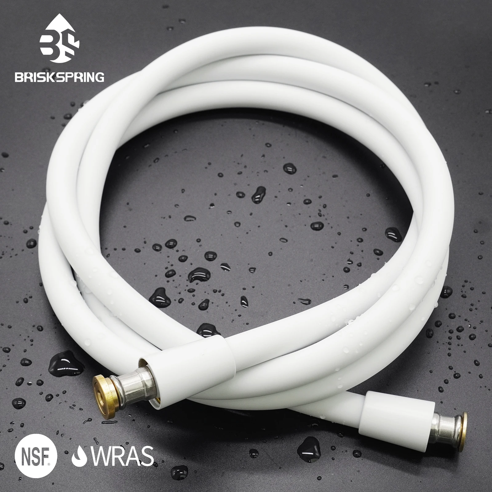 Shower Hose Silicone 1.5/2M Flexible Bath Tube Explosion Proof Plumbing Pipe