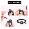 Cat AirTag Holder Collar Breakaway Reflective Strips Adjustable Kitten Collar Waterproof Cat Bell Collar Pet Air Tag Case 3
