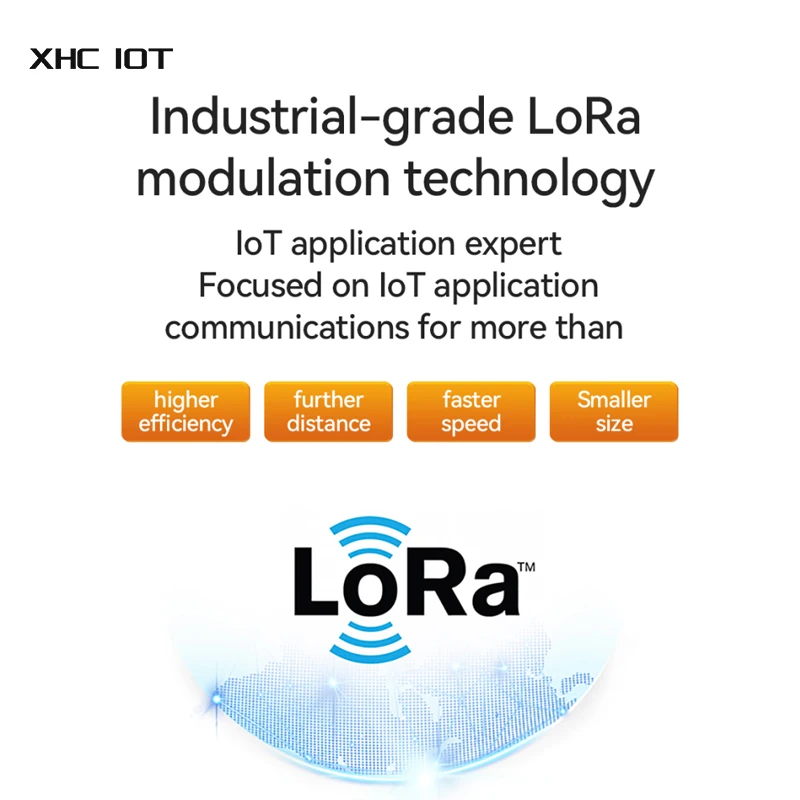 4WAYS 4 Digital Inputs/Outputs RS485Wireless Remote Synchronized Switch AC85-265V LoRa 433Mhz XHCIOT E860-DTU(4040-400SL)A 10KM