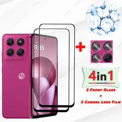 Black Edge Protective Film and Camera Lens Protector for 2 Camera Lens Film