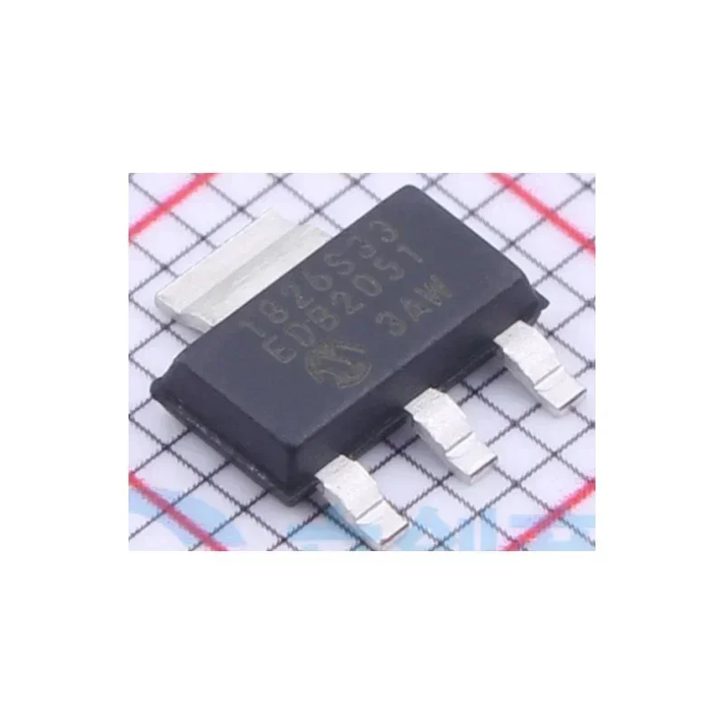 10개/몫 MCP1826S-3302E/DB SOT-223-3 logo1826S33 새로운 원본 재고 있음