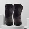 1 PCS Compression Knee Pads Basketball Sleeve Protector Elastic Kneepad Brace Spring Support Volleyball Running Silicone Footbal 6