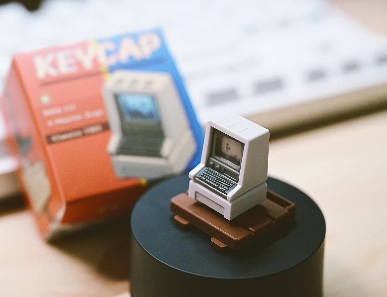 Keycap Retro Clássico para Teclado Mecânico Tom Avelã Série 1500 K03 Estilo Vintage Retroiluminado Esc - Imagem 3