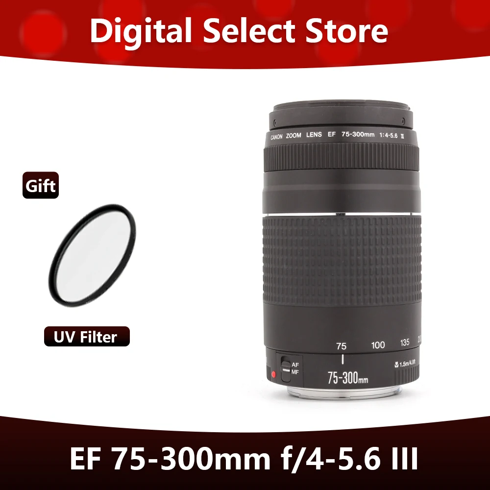 Obiettivo Canon Ef 75-300Mm F/4-5.6 Iii