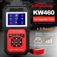 2025 KONNWEI KW460 Obd2 Scanner for Mercedes-Benz Oil ECM PTS ESP TCM Reset Full Systems Diagnostic Tool W212 Benz 1
