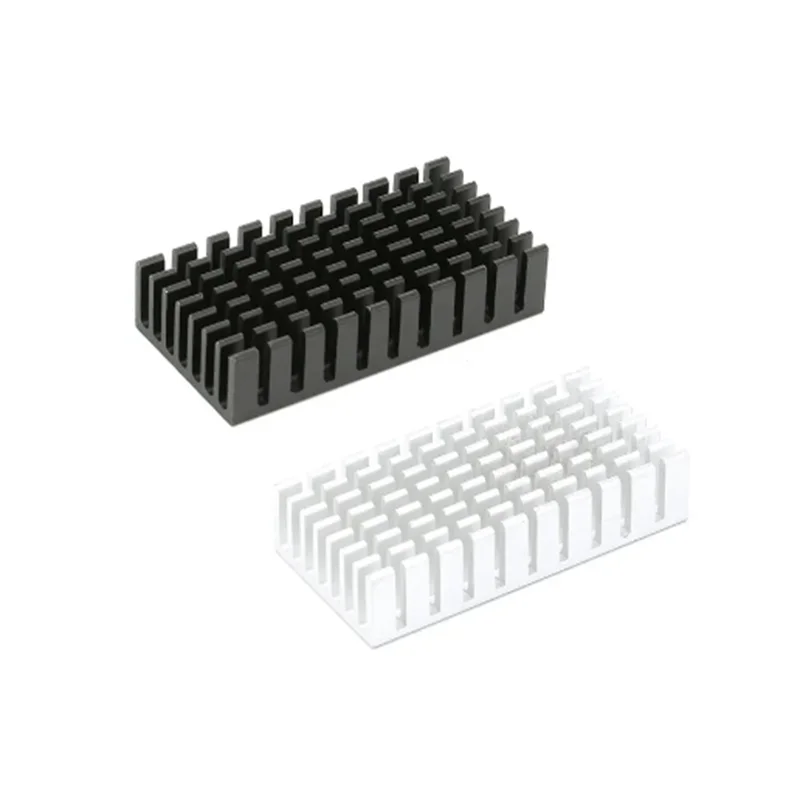 50X25X10mm Heatsink Radiator Cooler Cooling Fin Aluminum Heat Sink for LED Power IC Transistor Module PCB Black 50*25*10mm